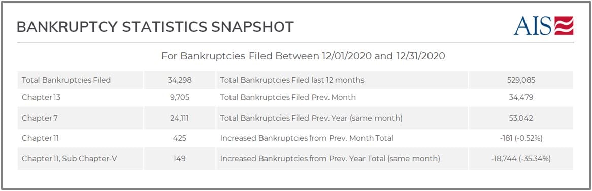 AIS Insight_May 2022_CHAPTER 11 SUB CHAPTER V BANKRUPTCIES (GRAPH-GREY)-3-1